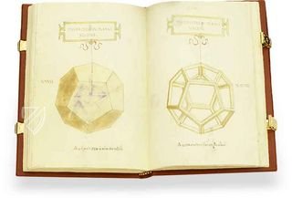 Leonardo da Vinci - De Divina Proportione - Geneva Codex – Aboca Museum – ms. Langues Etrangères 210 – Bibliothèque de Genève (Geneva, Switzerland)