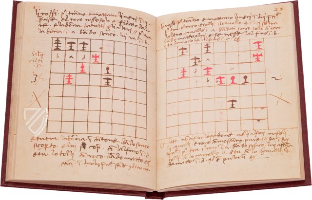 De Ludo Scachorum – Aboca Museum – ms. 7955 – Archivio Coronini Cronberg (Gorizia, Italy) De Ludo Scachorum – Aboca Museum – ms. 7955 – Archivio Coronini Cronberg (Gorizia, Italy)
