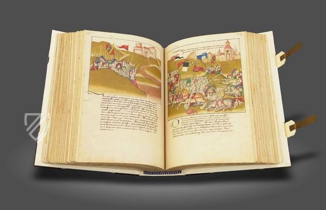 Diebold Schilling's Spiez Illuminated Chronicle – Faksimile Verlag – Mss.h.h.I.16 – Burgerbibliothek (Bern, Switzerland)