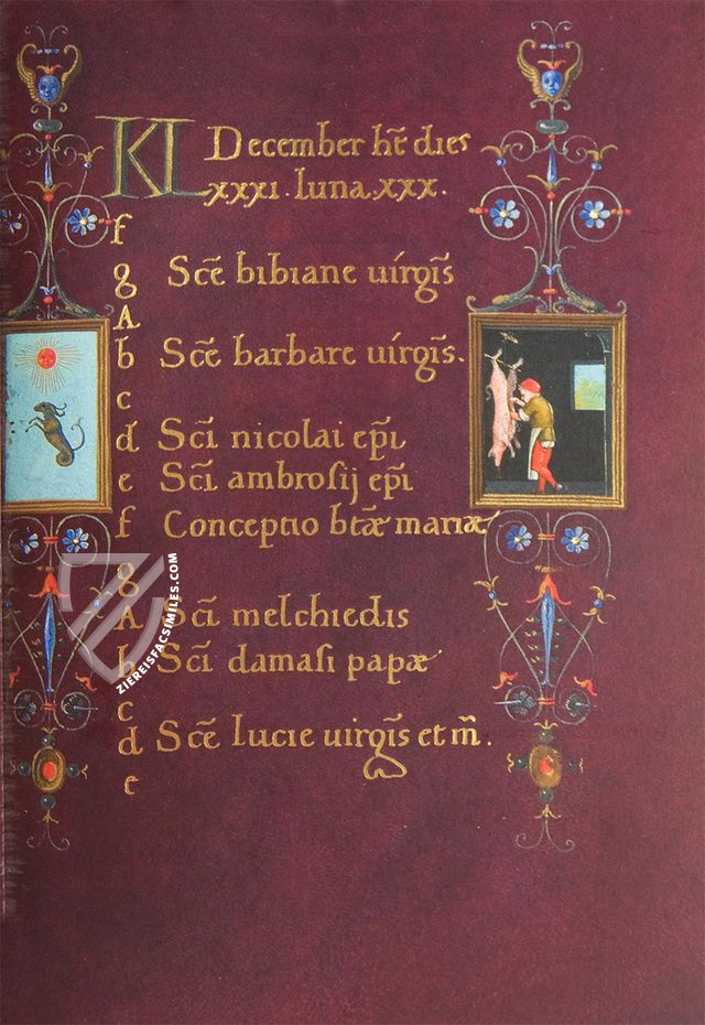 Durazzo Book of Hours – Franco Cosimo Panini Editore – m.r. C.f. Arm. I – Biblioteca Civica Berio (Genoa, Italy)