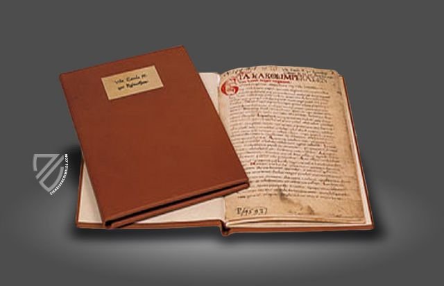 Einhard: Vita Caroli Magni – Akademische Druck- u. Verlagsanstalt (ADEVA) – Cod. Vindob. 529 – Österreichische Nationalbibliothek (Vienna, Austria)