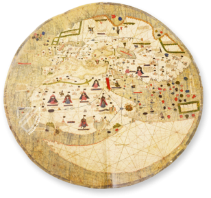 Estense World Map – M. Moleiro Editor – C.G.A.1 – Biblioteca Estense Universitaria (Modena, Italy)
