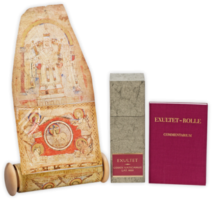 Exultet Roll – Akademische Druck- u. Verlagsanstalt (ADEVA) – Cod. Vat. lat. 9820 – Biblioteca Apostolica Vaticana (Vatican City, State of the Vatican City)