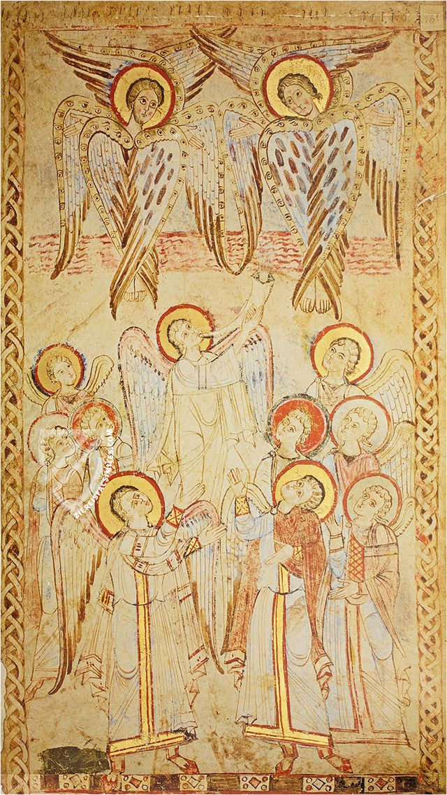 Exultet Roll – Akademische Druck- u. Verlagsanstalt (ADEVA) – Cod. Vat. lat. 9820 – Biblioteca Apostolica Vaticana (Vatican City, State of the Vatican City)