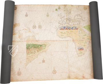 Turin World Map – Priuli & Verlucca, editori – Mss. Vari III 175 – Biblioteca Reale di Torino (Turin, Italy)