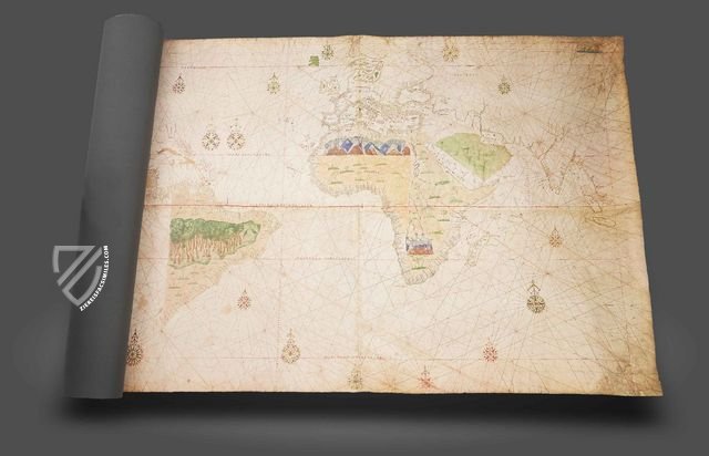 Turin World Map – Priuli & Verlucca, editori – Mss. Vari III 175 – Biblioteca Reale di Torino (Turin, Italy)