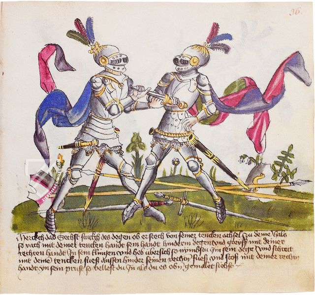 Gladiatoria – Orbis Pictus – Ms. Germ. Quart. 16 – Biblioteka Jagiellońska (Cracow, Poland) Gladiatoria – Orbis Pictus – Ms. Germ. Quart. 16 – Biblioteka Jagiellońska (Cracow, Poland)