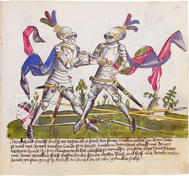 Gladiatoria – Orbis Pictus – Ms. Germ. Quart. 16 – Biblioteka Jagiellońska (Cracow, Poland)