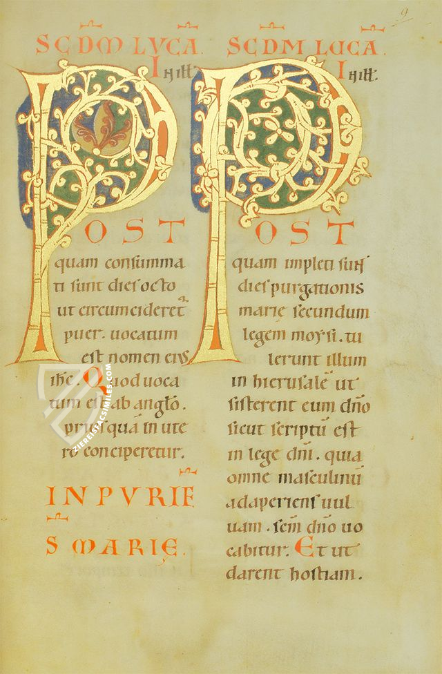 Golden Book of Pfäfers – Akademische Druck- u. Verlagsanstalt (ADEVA) – Cod. Fabariensis 2 – Stiftsarchiv St. Gallen (St. Gall, Switzerland)