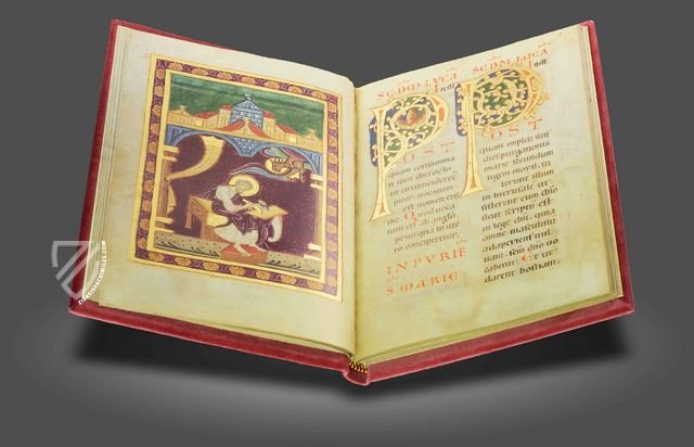 Golden Book of Pfäfers – Akademische Druck- u. Verlagsanstalt (ADEVA) – Cod. Fabariensis 2 – Stiftsarchiv St. Gallen (St. Gall, Switzerland)