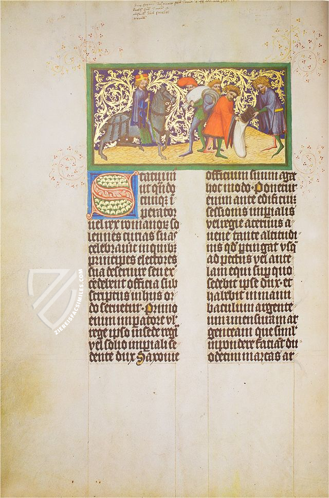 Golden Bull – Akademische Druck- u. Verlagsanstalt (ADEVA) – Cod. Vindob. 338 – Österreichische Nationalbibliothek (Vienna, Austria) Golden Bull – Akademische Druck- u. Verlagsanstalt (ADEVA) – Cod. Vindob. 338 – Österreichische Nationalbibliothek (Vienna, Austria)