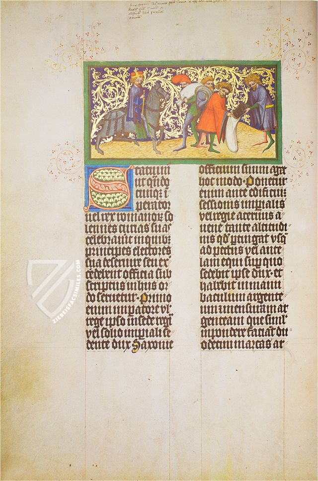 Golden Bull – Akademische Druck- u. Verlagsanstalt (ADEVA) – Cod. Vindob. 338 – Österreichische Nationalbibliothek (Vienna, Austria)