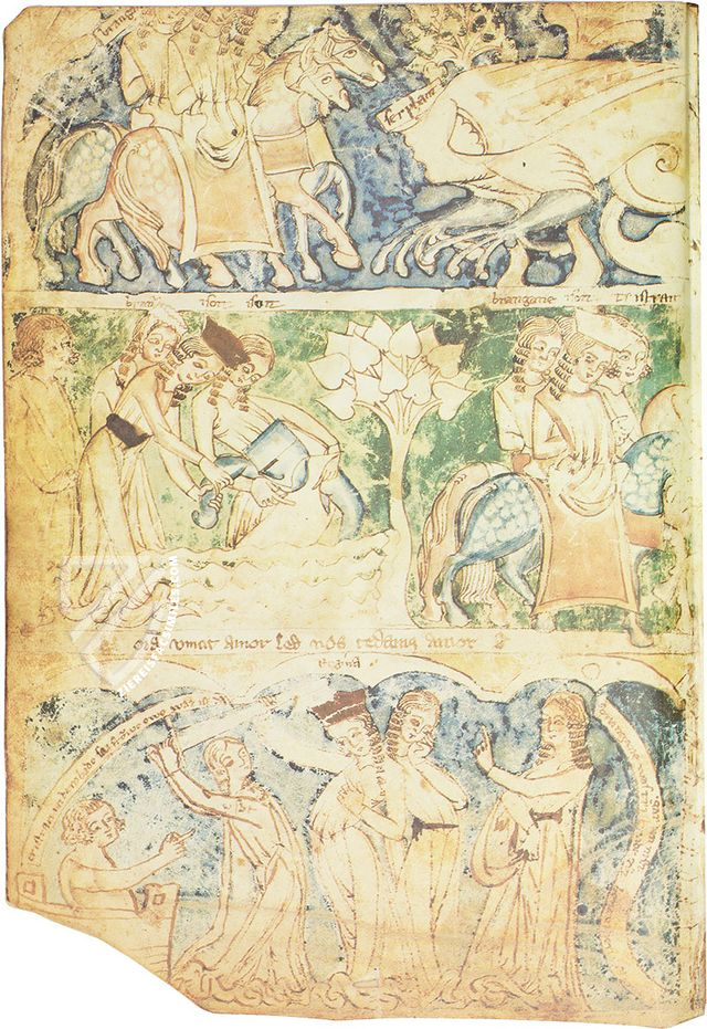 Gottfried von Strassburg: Tristan and Isolde – Müller & Schindler – Cgm 51 – Bayerische Staatsbibliothek (Munich, Germany) Gottfried von Strassburg: Tristan and Isolde – Müller & Schindler – Cgm 51 – Bayerische Staatsbibliothek (Munich, Germany)