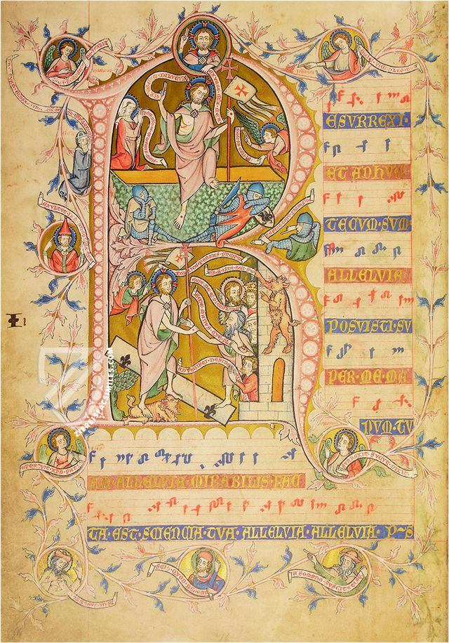 Gradual of Gisela von Kerssenbrock – Quaternio Verlag Luzern – Inv. Nr. Ma 101 – Diözesanarchiv (Osnabrück, Germany)