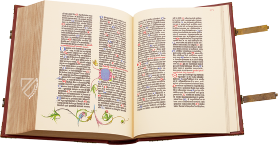 Gutenberg's Bible - The 42-Line Bible – Vicent Garcia Editores – Inc. 66 – Biblioteca Pública del Estado (Burgos, Spain)