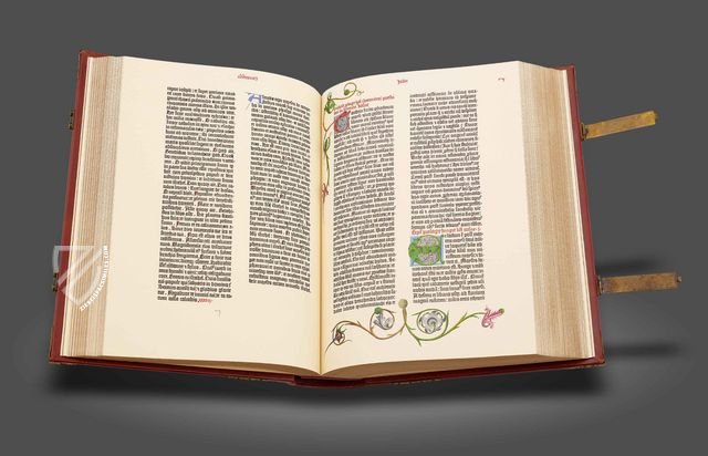 Gutenberg's Bible - The 42-Line Bible – Vicent Garcia Editores – Inc. 66 – Biblioteca Pública del Estado (Burgos, Spain)