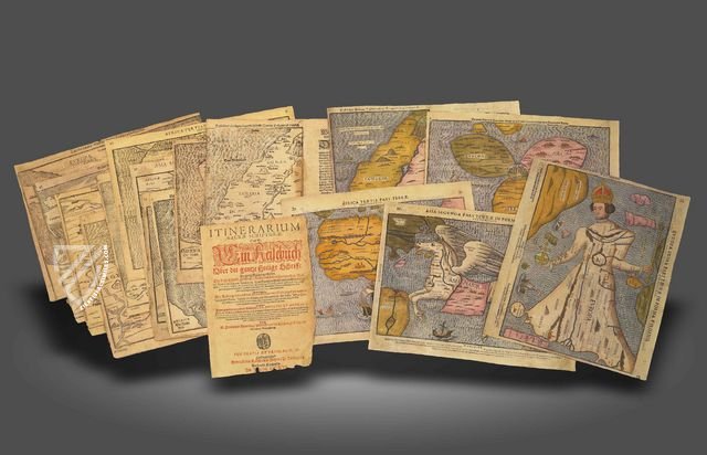 Heinrich Bünting's Maps – Siloé, arte y bibliofilia – Private Collection