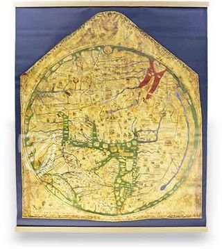 Hereford World Map: Mappa Mundi – The Folio Society – Hereford Cathedral (Hereford, United Kingdom)