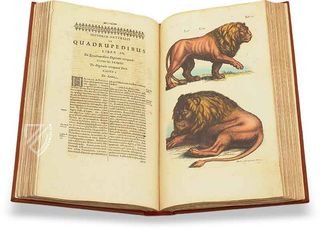 Historia Naturalis: De Quadrupedibus Facsimile Edition
