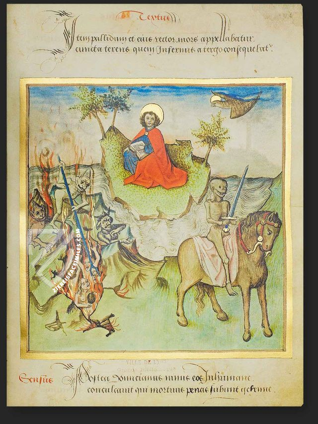 Illuminated Apocalypse of Lyon – Orbis Mediaevalis – ms. 0439 – Bibliothèque municipale (Lyon, France) Illuminated Apocalypse of Lyon – Orbis Mediaevalis – ms. 0439 – Bibliothèque municipale (Lyon, France)