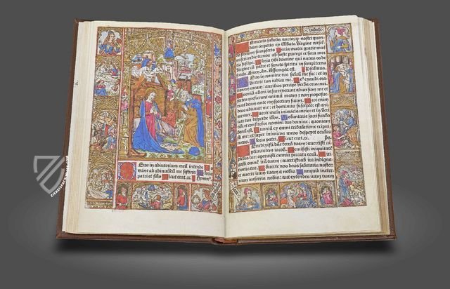 Incunabular Book of Hours in Latin and French Illuminated for the Condotiere Ferrante d'Este Facsimile Edition