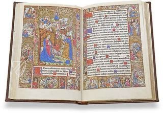 Incunabular Book of Hours in Latin and French Illuminated for the Condotiere Ferrante d'Este – Millennium Liber – I 2719 – Biblioteca Nacional de España (Madrid, Spain)