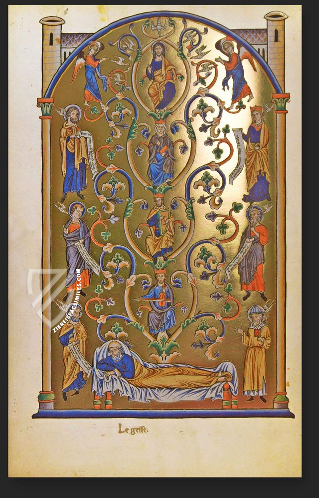 Ingeborg Psalter – Akademische Druck- u. Verlagsanstalt (ADEVA) – Ms. 9 olim 1695 – Musée Condé (Chantilly, France)