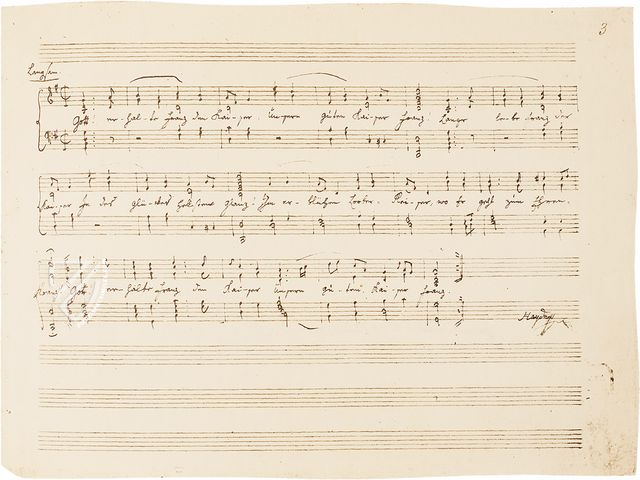Joseph Haydn: "Gott! erhalte Franz den Kaiser"