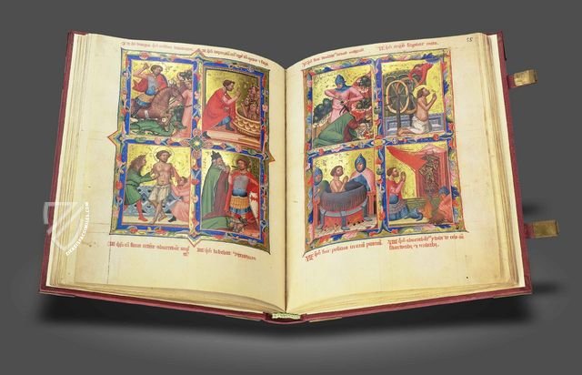 Legenda Aurea - Anjou Legendarium – Belser Verlag – Vat. lat. 8541 / MS M.360.1-26 / 16930-34 / f2MSA2M21300-37 / 1994.516 – Biblioteca Apostolica Vaticana (Vatican City, State of the Vatican City) / Morgan Library & Museum (New York, USA) / The Sta