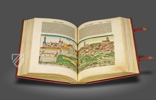 Liber Chronicarum by Hartmann Schedel – Siloé, arte y bibliofilia – Monasterio de Santa Maria de la Vid (Burgos, Spain)