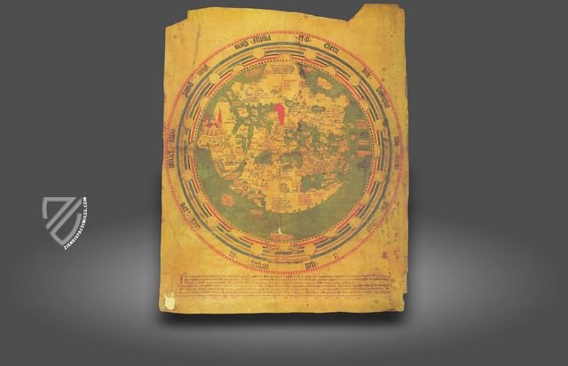 Mappa Mundi of Andreas Walsperger – Belser Verlag – Pal. lat. 1362 B – Biblioteca Apostolica Vaticana (Vatican City, State of the Vatican City)