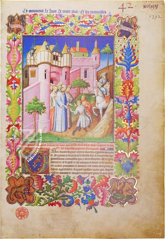 Marco Polo - The Book of Wonders – Faksimile Verlag – Ms. Français 2810 – Bibliothèque nationale de France (Paris, France) Marco Polo - The Book of Wonders – Faksimile Verlag – Ms. Français 2810 – Bibliothèque nationale de France (Paris, France)