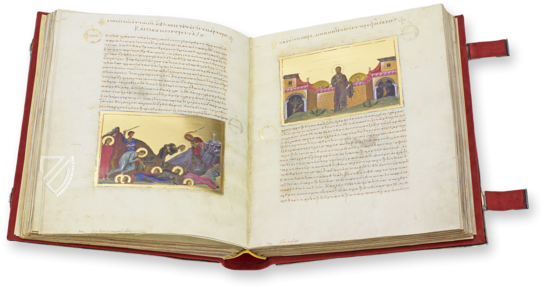 Menologion - Book of Saints of Emperor Vasilios II – Testimonio Compañía Editorial – Vat. Gr. 1613 – Biblioteca Apostolica Vaticana (Vatican City, State of the Vatican City)