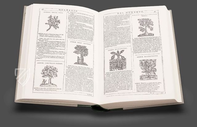New Herbarium by Castore Durante Facsimile Edition