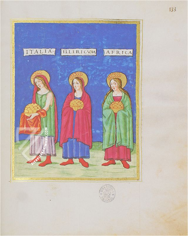 Notitia Dignitatum – Millennium Liber – Ms. Reserva 36 – Biblioteca Nacional de España (Madrid, Spain)