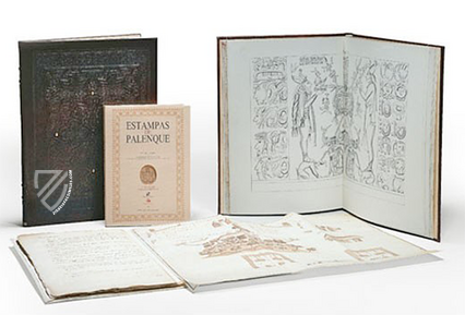 Palenque Drawings – Testimonio Compañía Editorial – Biblioteca del Palacio Real (Madrid, Spain) / Real Academia de la Historia (Madrid, Spain)