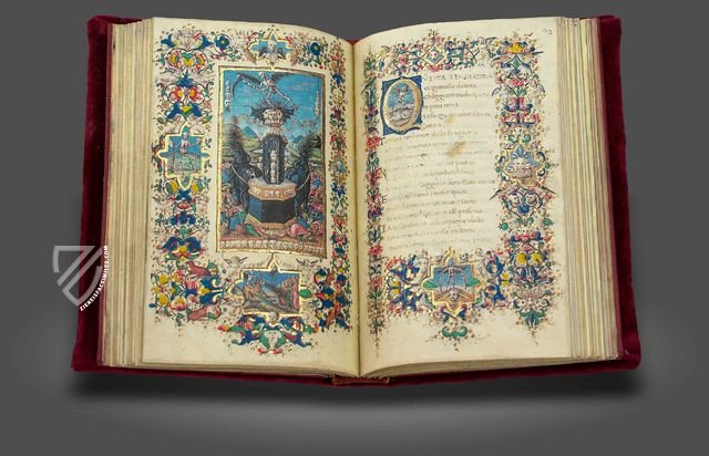 Petrarca: Trionfi - Spain Codex – Vicent Garcia Editores – Vitr. 22-4 – Biblioteca Nacional de España (Madrid, Spain)
