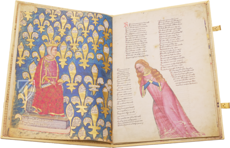 Poem of Praise for King Robert of Anjou Facsimile Edition