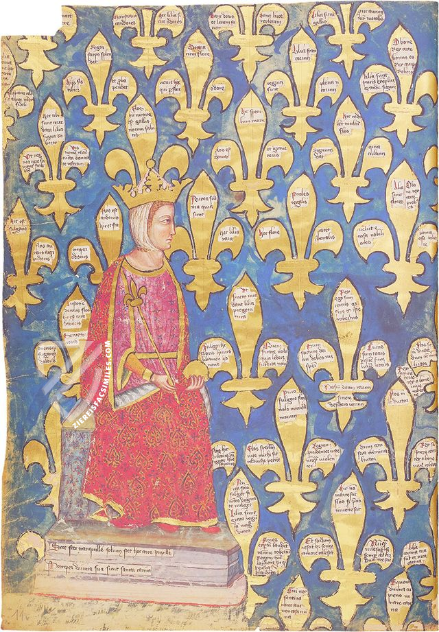 Poem of Praise for King Robert of Anjou – Akademische Druck- u. Verlagsanstalt (ADEVA) – Cod. Ser. n. 2639 – Österreichische Nationalbibliothek (Vienna, Austria)