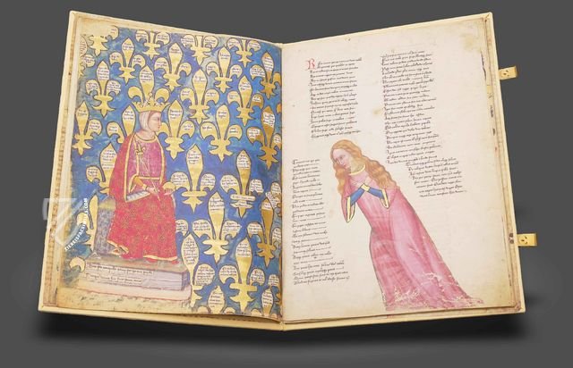 Poem of Praise for King Robert of Anjou Facsimile Edition