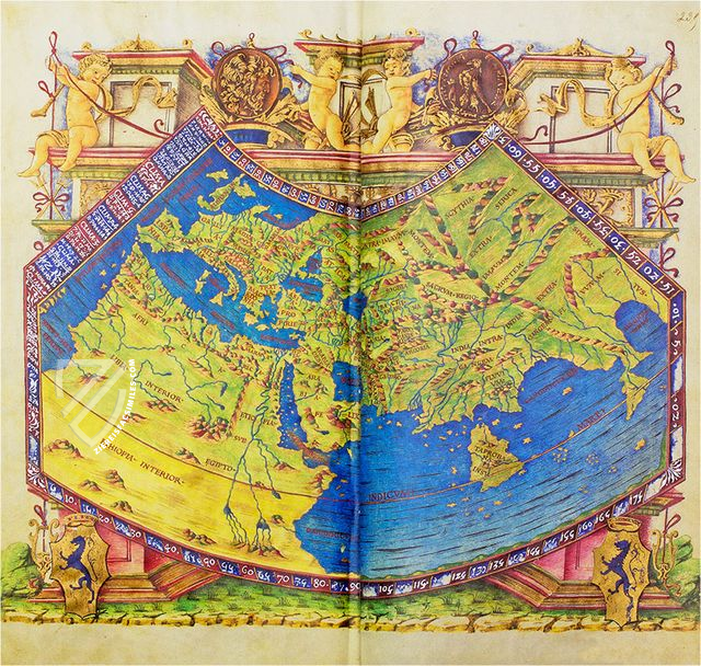 Ptolemy Cosmography – Siloé, arte y bibliofilia – Ms. Lat. 10764 – Bibliothèque nationale de France (Paris, France) Ptolemy Cosmography – Siloé, arte y bibliofilia – Ms. Lat. 10764 – Bibliothèque nationale de France (Paris, France)