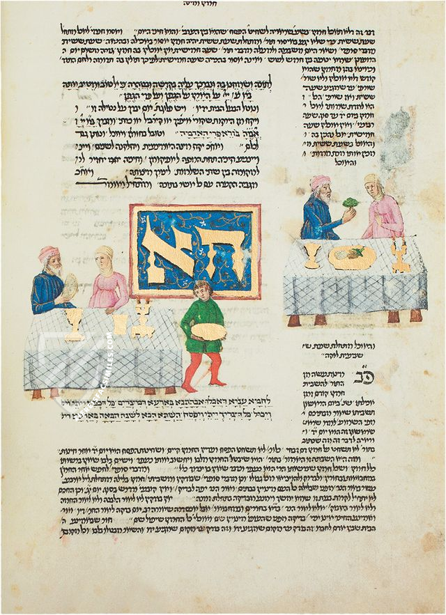 Rothschild Haggadah – Facsimile Editions Ltd. – Israel Museum (Jerusalem, Israel) Rothschild Haggadah – Facsimile Editions Ltd. – Israel Museum (Jerusalem, Israel)