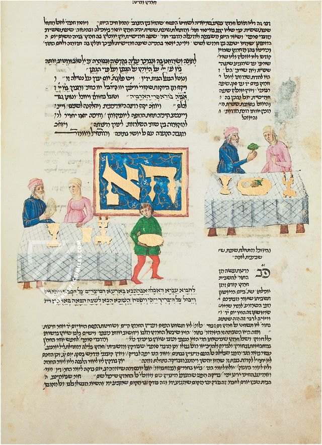 Rothschild Haggadah – Facsimile Editions Ltd. – Israel Museum (Jerusalem, Israel)