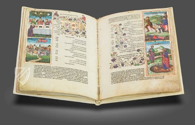 Rothschild Haggadah – Facsimile Editions Ltd. – Israel Museum (Jerusalem, Israel)