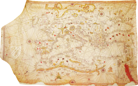Sea Chart of Andrea Benincasa – Belser Verlag – Borg. VIII – Biblioteca Apostolica Vaticana (Vatican City, State of the Vatican City)