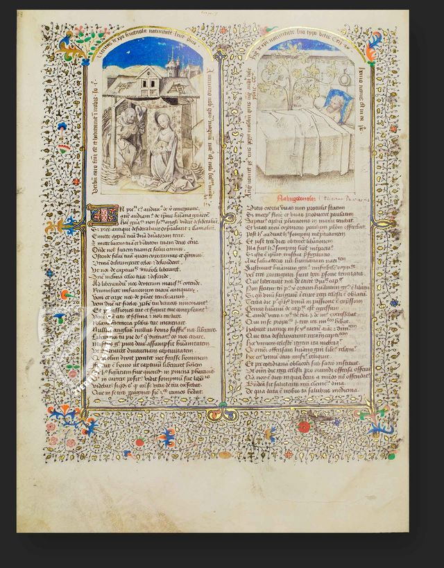 Speculum Humanae Salvationis from Einsiedeln Abbey – Quaternio Verlag Luzern – Cod. 206 – Stiftsbibliothek des Klosters Einsiedeln (Einsiedeln, Switzerland)