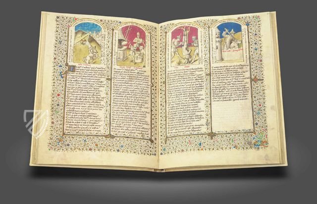 Speculum Humanae Salvationis from Einsiedeln Abbey – Quaternio Verlag Luzern – Cod. 206 – Stiftsbibliothek des Klosters Einsiedeln (Einsiedeln, Switzerland)