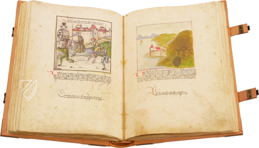 Swiss Chronicle of Wernher Schodoler – Faksimile Verlag – MS 62 (Bd. 1)|Ba. Nr. 2 (Bd. 2)|MS.Bibl.Zurl.Fol.18 (Bd. 3) – Leopold-Sophien-Bibliothek (Überlingen, Germany) / Stadtarchiv Bremgarten (Überlingen, Germany) / Aargauische Kantonsbibliothek