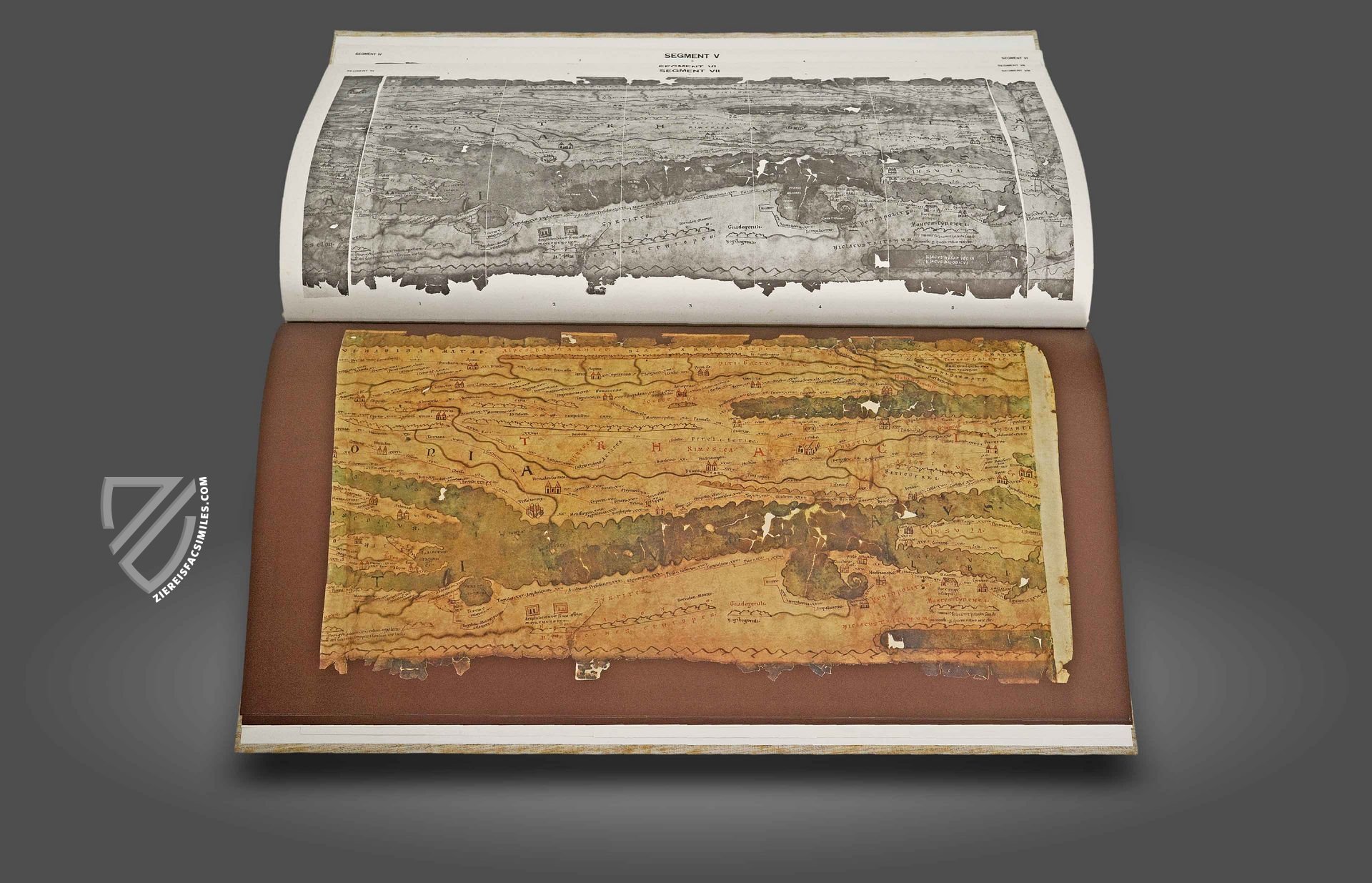 Tabula Peutingeriana Ziereis Facsimiles