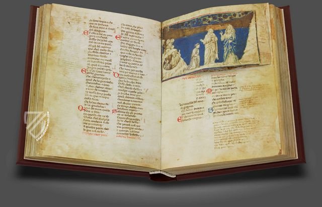 Divine Comedy - Palat. 313 Manuscript – Imago – Ms. Pal. 313 – Biblioteca Nazionale Centrale di Firenze (Florence, Italy)